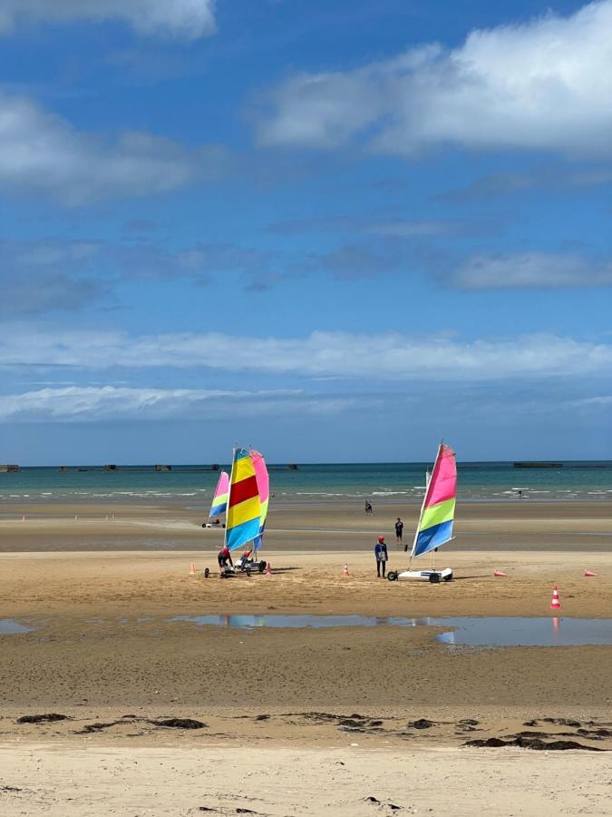 Sunny Apt On D-Day Beach With Parking Saint-Côme-de-Fresné Zewnętrze zdjęcie