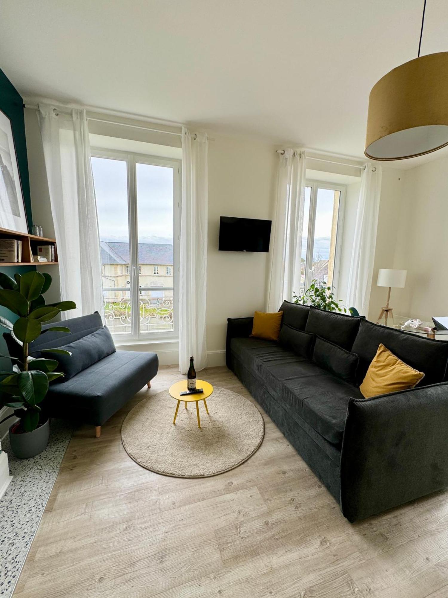 Sunny Apt On D-Day Beach With Parking Saint-Côme-de-Fresné Zewnętrze zdjęcie